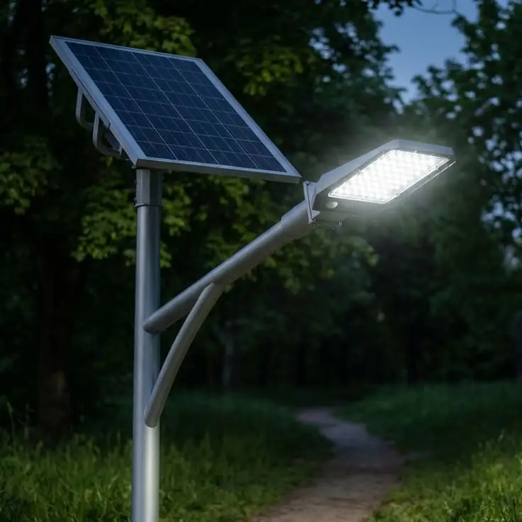 Solar Street Light Installation in Indira Nagar, Nashik
