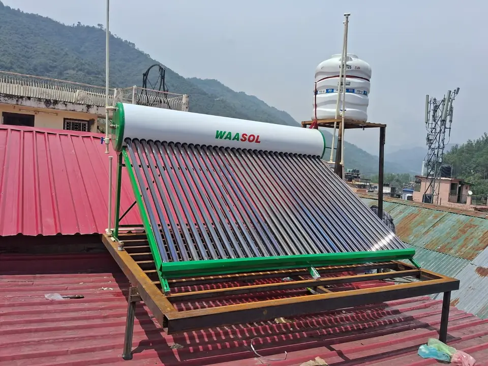Solar Water Heater Installation in Satpur, Nashik